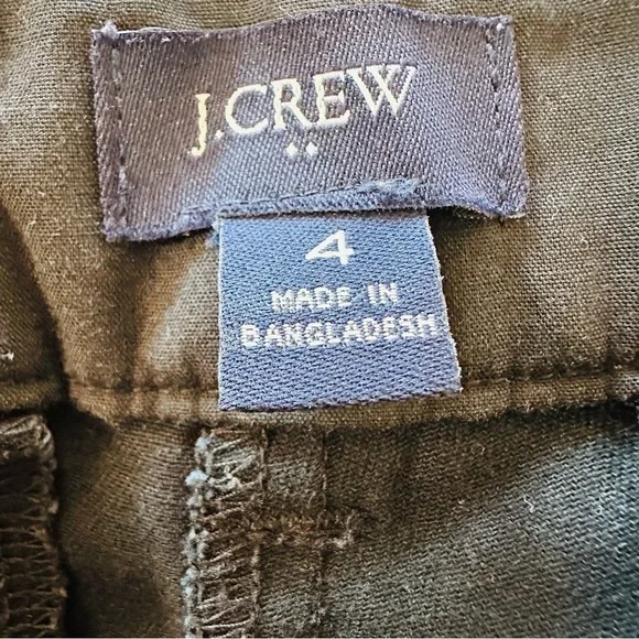 J. Crew High Waist Navy Shorts with Tailored Fit - Picture 3 of 4